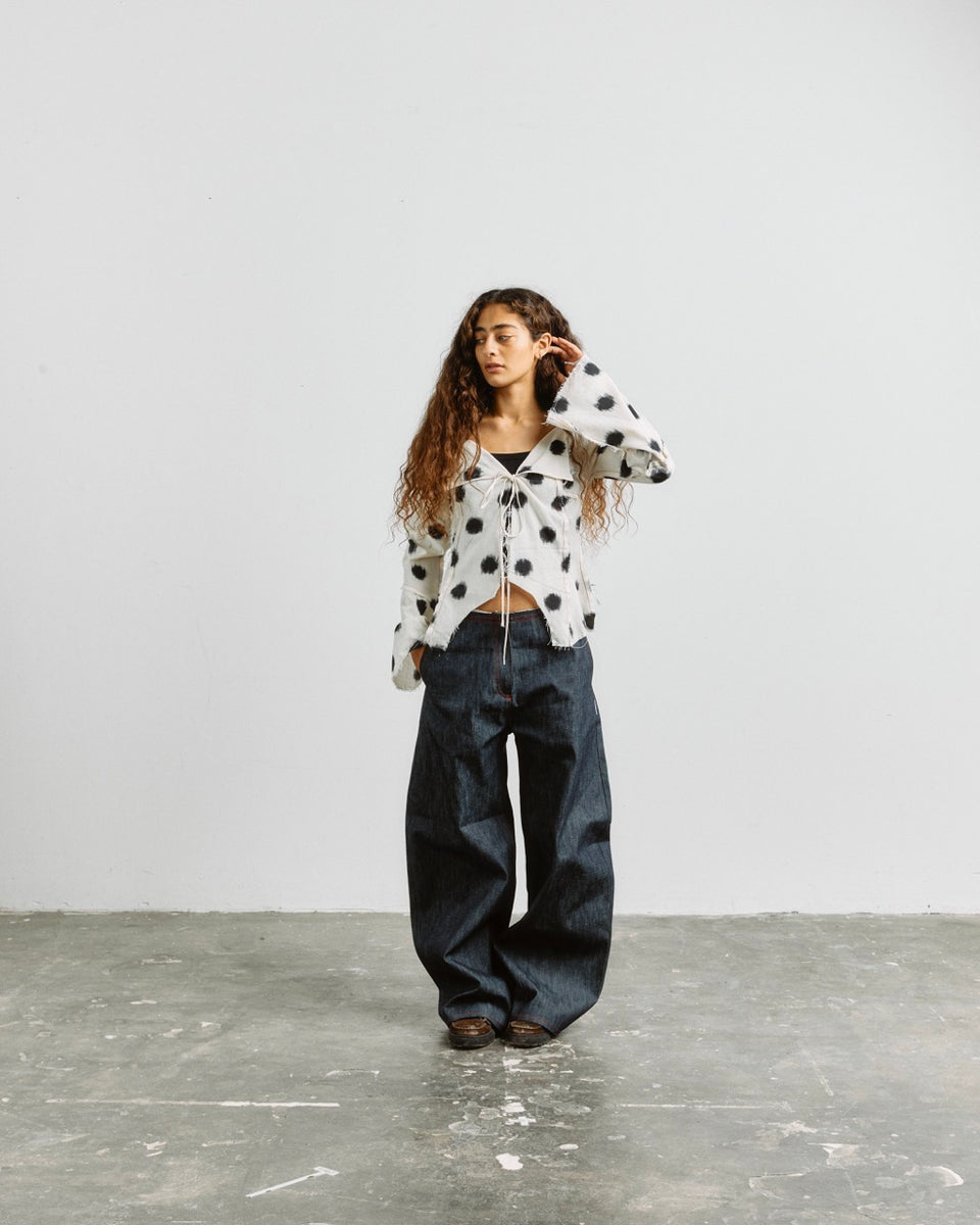 トップス thisuniform Ikat Cloth Butterfly Shirt thisuniform Ikat Cloth Butterfly Shirt