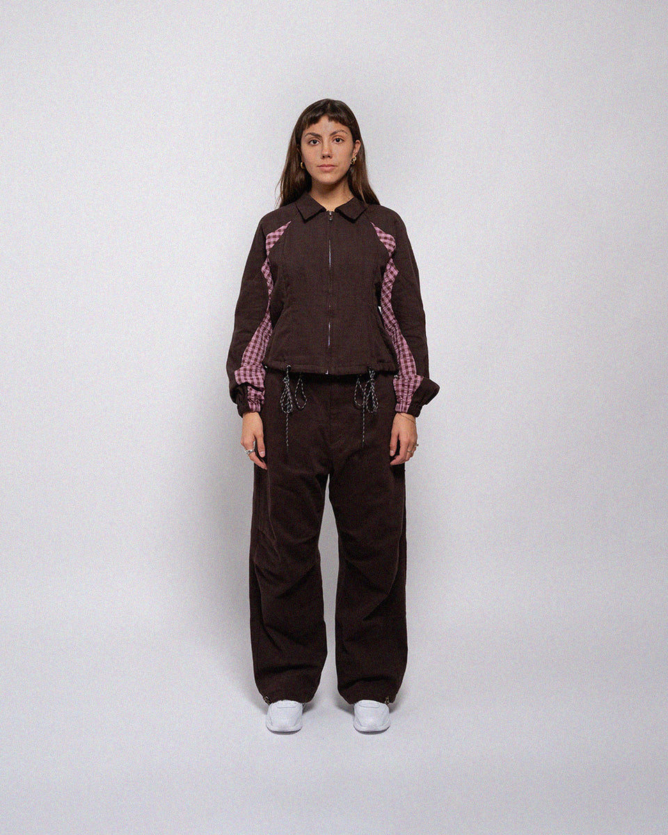 Brushed Brown Box Pleat Trouser – This Uniform