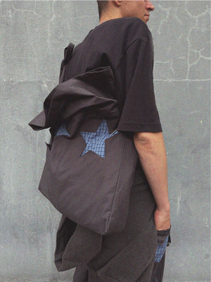 Tan Star Book Bag