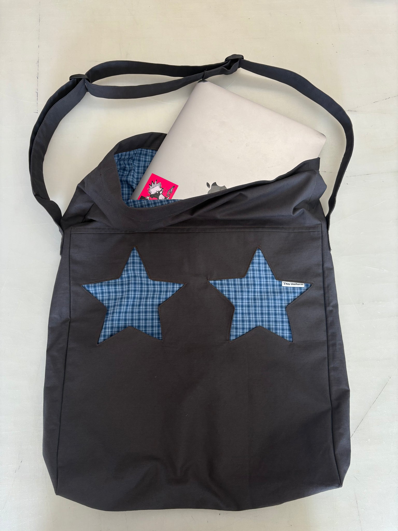 Tan Star Book Bag
