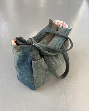 Vintage Indigo Dyed Work Bag