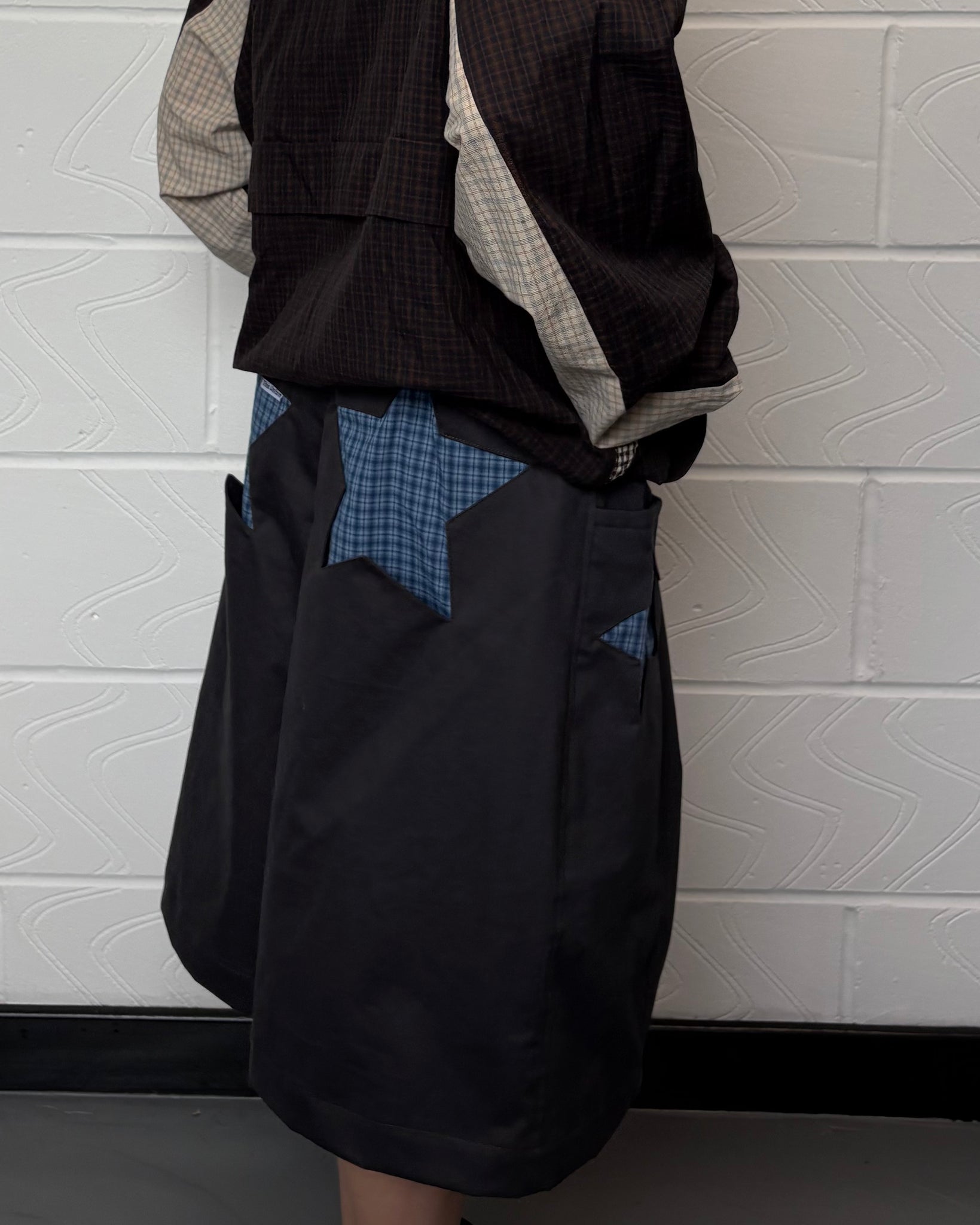 Charcoal Star Shorts