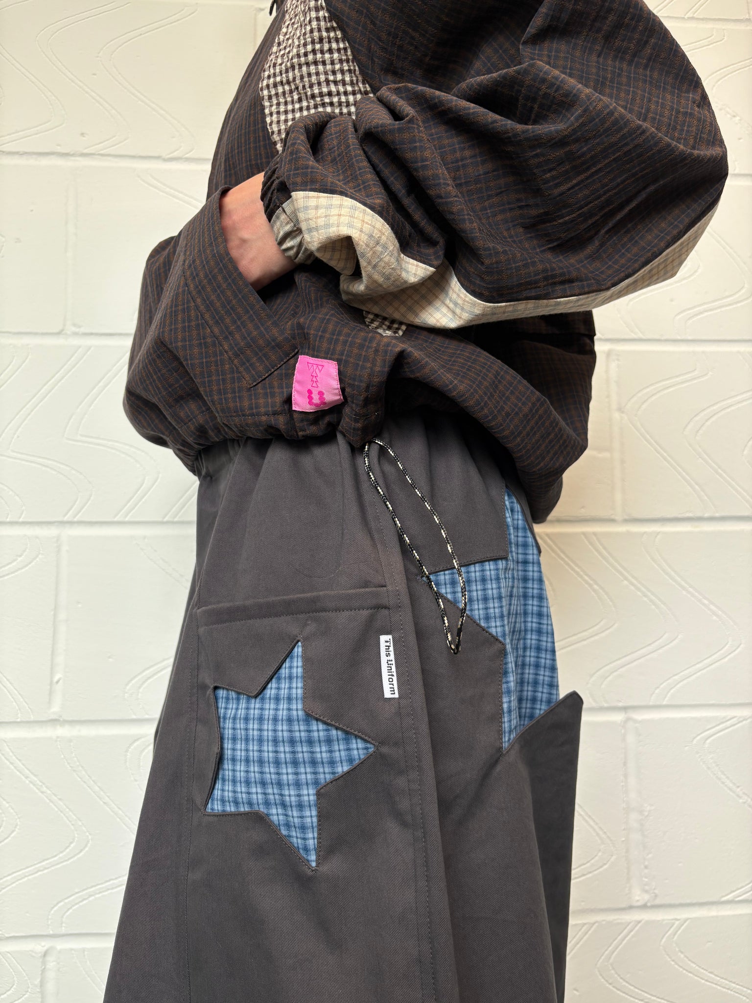 Charcoal Star Shorts