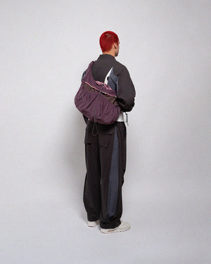 Large Charcoal Sling Bag